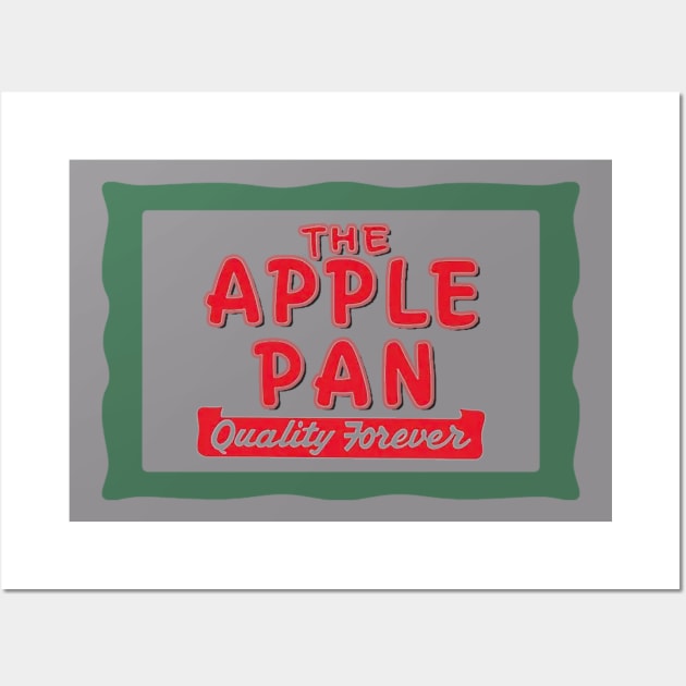 Apple Pan LA Wall Art by dsuss